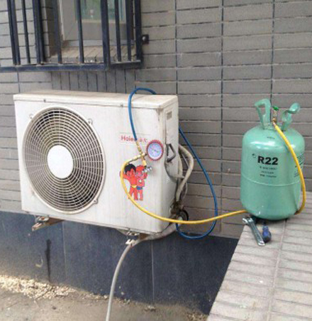 凌云空调加氟